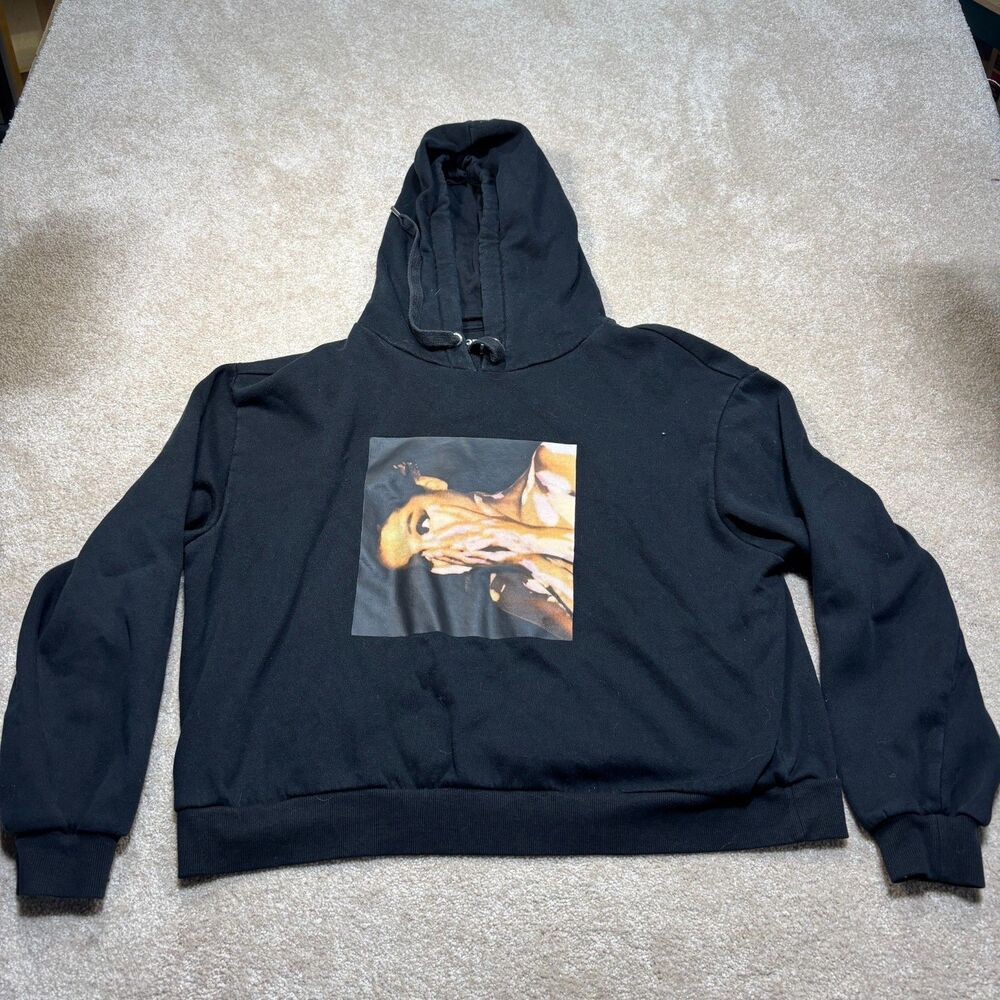 Ariana Grande Concert Tour Hooded Sweatshirt Adult Unisex XL Black Official